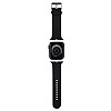 Karl Lagerfeld Λουράκι Apple Watch 2 / 3 / 4 / 5 / 6 / 7 / 8 / 9 / SE / ULTRA 1 / ULTRA 2 - 42 / 44 / 45 / 49 mm 3D Rubber Karl Head Λουράκι Σιλικόνης - Black - KLAWLSLKNK