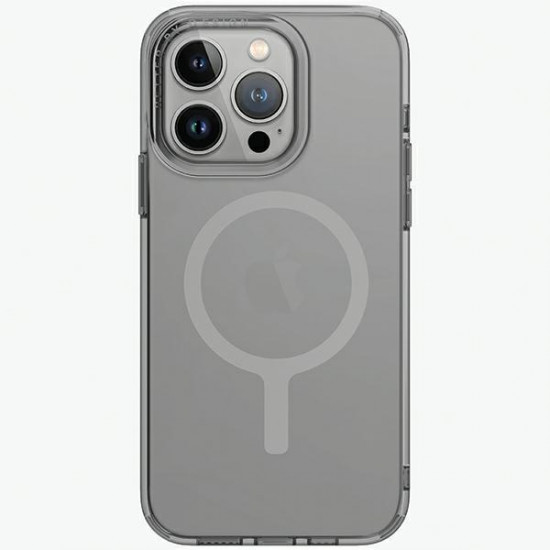Uniq iPhone 15 Pro Max LifePro Xtreme Magclick Σκληρή Θήκη με Πλαίσιο Σιλικόνης και MagSafe - Grey / Frost Grey