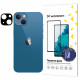 Wozinsky iPhone 15 Αντιχαρακτικό Γυαλί 9H για την Κάμερα - Black