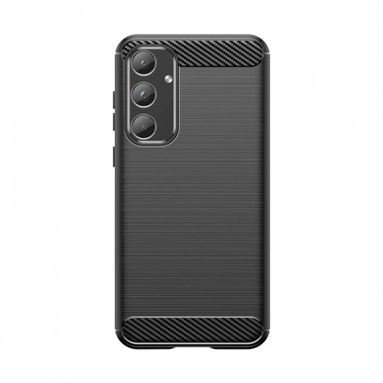 OEM Samsung Galaxy A55 5G Θήκη Rugged Carbon TPU - Black