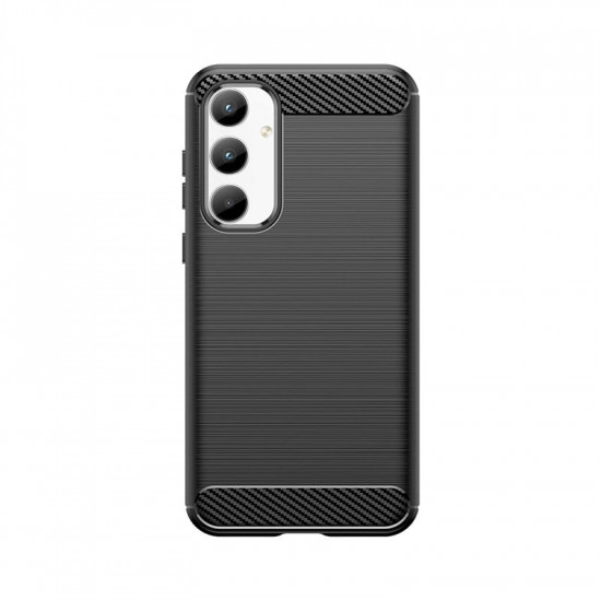 OEM Samsung Galaxy A35 5G Θήκη Rugged Carbon TPU - Black