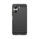 OEM Xiaomi Redmi 13C / Poco C65 Θήκη Rugged Carbon TPU - Black