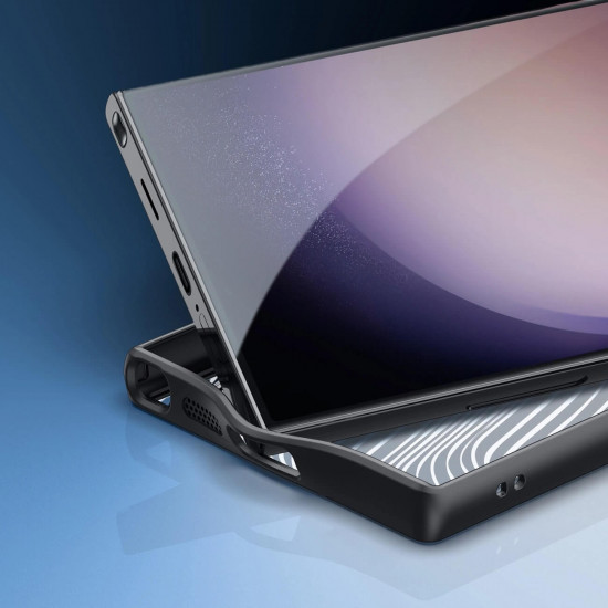 Dux Ducis Samsung Galaxy S24 Ultra Aimo Series Σκληρή Θήκη με Πλαίσιο Σιλικόνης - Black
