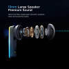 Joyroom IceLens Series TWS Bluetooth 5.3 - Ασύρματα ακουστικά για Κλήσεις / Μουσική - White - JR-TC1