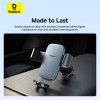 Baseus Metal Age 3 Gravity Car Air Vent Mobile Holder - Universal Βάση Αυτοκινήτου Αεραγωγού - Grey - BS-CM028