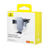 Baseus Metal Age 3 Gravity Car Air Vent Mobile Holder - Universal Βάση Αυτοκινήτου Αεραγωγού - Grey - BS-CM028