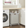 VASAGLE Καλάθι Απλύτων με Ράφι - 65L - White - BLH101W01 VASAGLE Καλάθι Απλύτων με Ράφι - 65L - White - BLH101W01