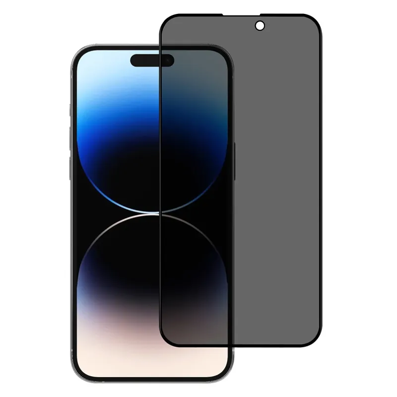 TUNIQ iPhone 14 Pro Max - Privacy Προστασία Οθόνης - Full Screen Αντιχαρακτικό Γυαλί Tempered Glass - Μαύρο TUNIQ iPhone 14 Pro Max - Privacy Προστασία Οθόνης - Full Screen Αντιχαρακτικό Γυαλί Tempered Glass - Μαύρο