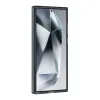TUNIQ Samsung Galaxy S24 Ultra - Σκληρή Θήκη με Πλαίσιο Σιλικόνης - Ημιδιάφανο Μαύρο / Διάφανο