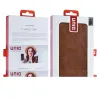 TUNIQ iPhone 15 Plus / 14 Plus - Θήκη Πορτοφόλι από Δερματίνη με Stand - Καφέ