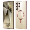 Techsuit Samsung Galaxy S24 Ultra - Luxury Crystal MagSafe - Θήκη Σιλικόνης - Pink