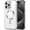Techsuit iPhone 15 Pro Max - Luxury Crystal MagSafe - Θήκη Σιλικόνης - Silver Techsuit iPhone 15 Pro Max - Luxury Crystal MagSafe - Θήκη Σιλικόνης - Silver