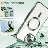 Techsuit iPhone 15 - Luxury Crystal MagSafe - Θήκη Σιλικόνης - Deep Green