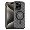 Techsuit iPhone 15 Pro Max - CarbonFuse MagSafe - Σκληρή Θήκη - Black