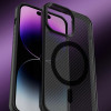 Techsuit iPhone 15 Pro Max - CarbonFuse MagSafe - Σκληρή Θήκη - Black
