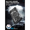 Supcase iPhone 15 Pro Max - Unicorn Beetle XT MagSafe - Σκληρή Θήκη με Προστασία Οθόνης / Καμερών και Stand - Black Circuit