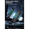 Supcase iPhone 15 Pro Max - Unicorn Beetle XT MagSafe - Σκληρή Θήκη με Προστασία Οθόνης / Καμερών και Stand - Black Circuit