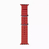 Techsuit Λουράκι Apple Watch 2 / 3 / 4 / 5 / 6 / 7 / 8 / 9 / 10 / SE - 38 / 40 / 41 / 42 mm Watchband W038 Σιλικόνης - Wine Red