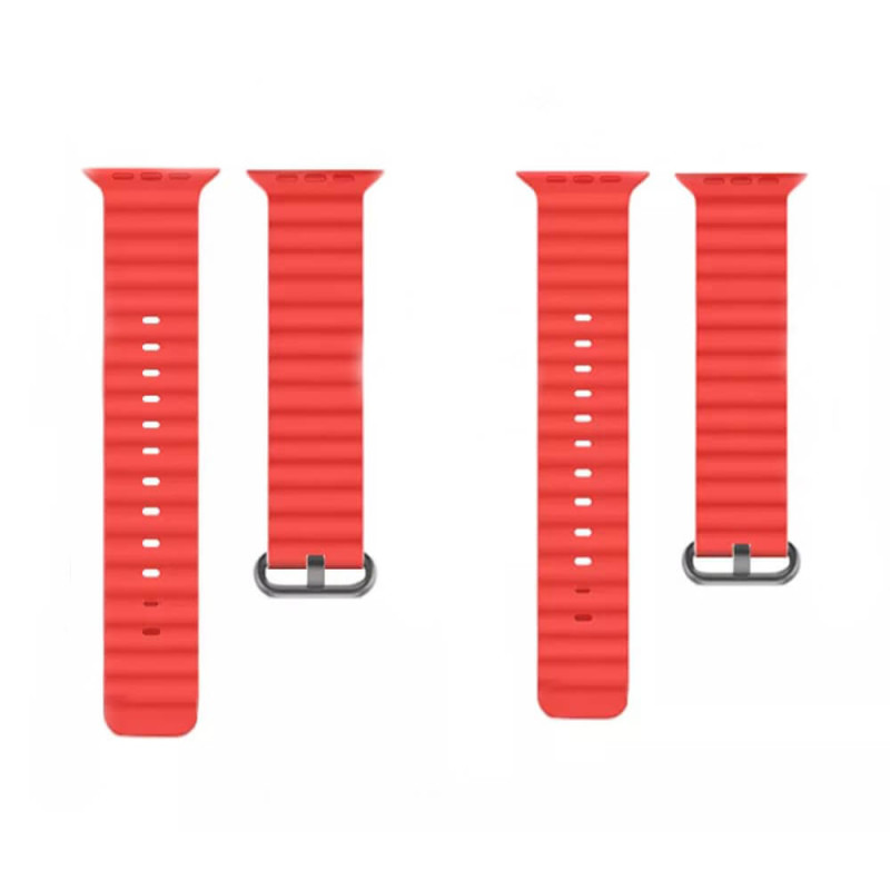 Techsuit Λουράκι Apple Watch 4 / 5 / 6 / 7 / 8 / 9 / 10 / SE / ULTRA 1 / ULTRA 2 - 44 / 45 / 46 / 49 mm Watchband W038 Σιλικόνης - Red Techsuit Λουράκι Apple Watch 4 / 5 / 6 / 7 / 8 / 9 / 10 / SE / ULTRA 1 / ULTRA 2 - 44 / 45 / 46 / 49 mm Watchband W038 Σιλικόνης - Red
