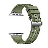 Techsuit Λουράκι Apple Watch 2 / 3 / 4 / 5 / 6 / 7 / 8 / 9 / 10 / SE - 38 / 40 / 41 / 42 mm Watchband Σιλικόνης W051 - Green