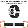 Techsuit Λουράκι Apple Watch 2 / 3 / 4 / 5 / 6 / 7 / 8 / 9 / 10 / SE - 38 / 40 / 41 / 42 mm Watchband W032 Nylon - Black