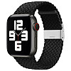 Techsuit Λουράκι Apple Watch 2 / 3 / 4 / 5 / 6 / 7 / 8 / 9 / 10 / SE - 38 / 40 / 41 / 42 mm Watchband W032 Nylon - Black