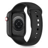 Tech-Protect Λουράκι Apple Watch 4 / 5 / 6 / 7 / 8 / 9 / 10 / SE - 40 / 41 / 42 mm Silicone Σιλικόνης - Black