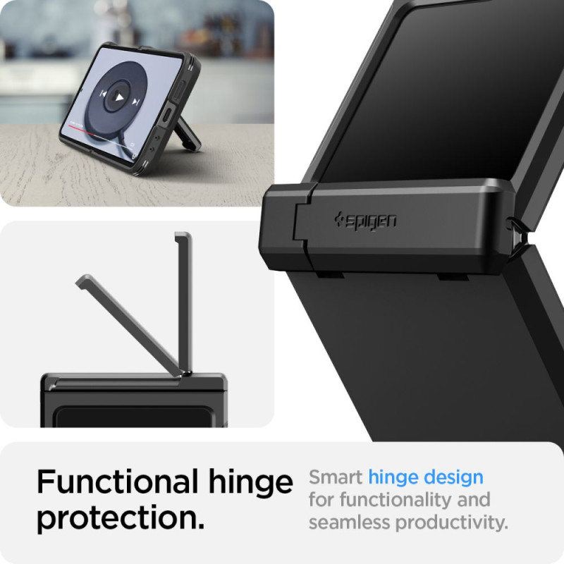 Spigen Samsung Galaxy Z Flip6 Tough Armor Pro Σκληρή Θήκη - Black Spigen Samsung Galaxy Z Flip6 Tough Armor Pro Σκληρή Θήκη - Black