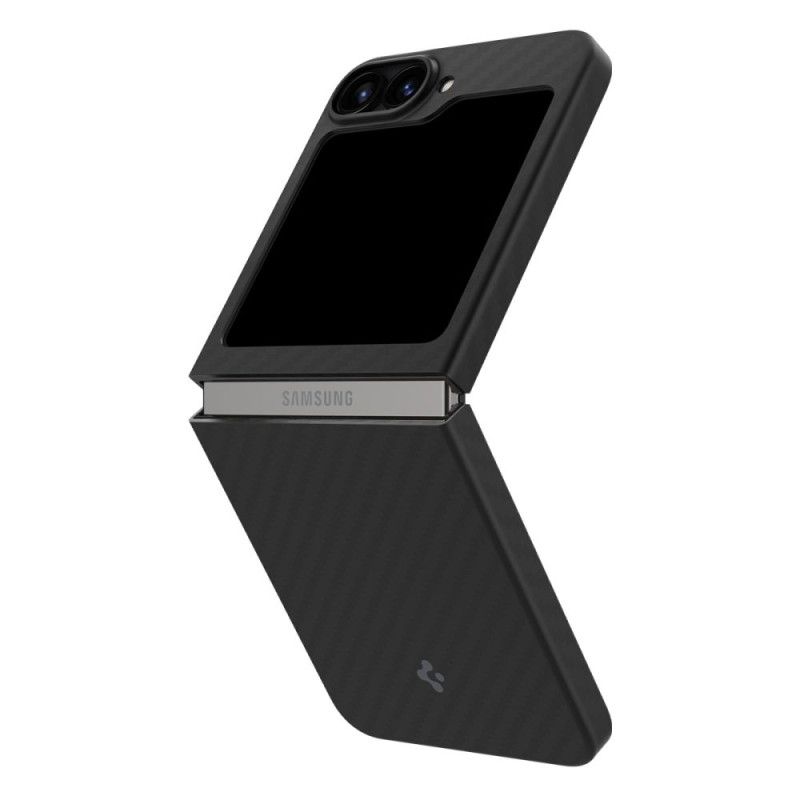 Spigen Samsung Galaxy Z Flip6 AirSkin Λεπτή Θήκη - Aramid Black Spigen Samsung Galaxy Z Flip6 AirSkin Λεπτή Θήκη - Aramid Black