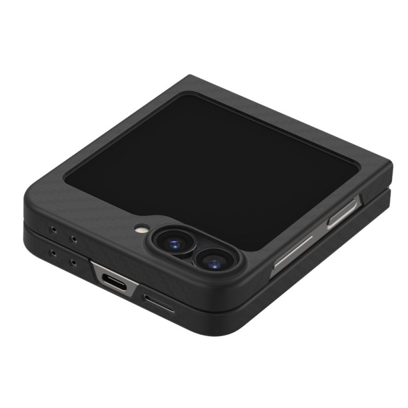 Spigen Samsung Galaxy Z Flip6 AirSkin Λεπτή Θήκη - Aramid Black Spigen Samsung Galaxy Z Flip6 AirSkin Λεπτή Θήκη - Aramid Black