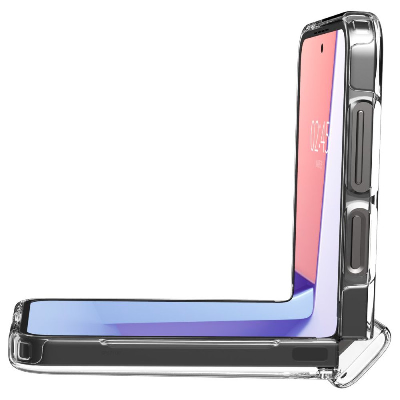 Spigen Samsung Galaxy Z Flip6 - Ultra Hybrid Pro Σκληρή Θήκη με Πλαίσιο Σιλικόνης - Crystal Clear Spigen Samsung Galaxy Z Flip6 - Ultra Hybrid Pro Σκληρή Θήκη με Πλαίσιο Σιλικόνης - Crystal Clear