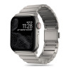 Tech-Protect Λουράκι Apple Watch 4 / 5 / 6 / 7 / 8 / 9 / 10 / SE / ULTRA 1 / ULTRA 2 - 44 / 45 / 46 / 49 mm SteelBand από Ανοξείδωτο Ατσάλι - Titanium