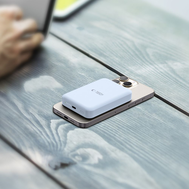 Tech-Protect PB11 Lifemag MagSafe PowerBank Μαγνητικό PowerBank Κινητού 10000 mAh - Blue Tech-Protect PB11 Lifemag MagSafe PowerBank Μαγνητικό PowerBank Κινητού 10000 mAh - Blue