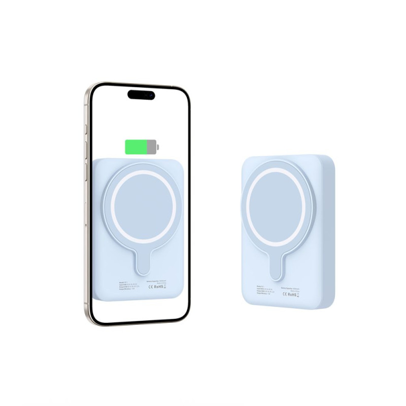 Tech-Protect PB11 Lifemag MagSafe PowerBank Μαγνητικό PowerBank Κινητού 10000 mAh - Blue Tech-Protect PB11 Lifemag MagSafe PowerBank Μαγνητικό PowerBank Κινητού 10000 mAh - Blue