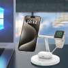 Tech-Protect A35 3in1 Ασύρματος Μαγνητικός Φορτιστής MagSafe 15W - White Tech-Protect A35 3in1 Ασύρματος Μαγνητικός Φορτιστής MagSafe 15W - White