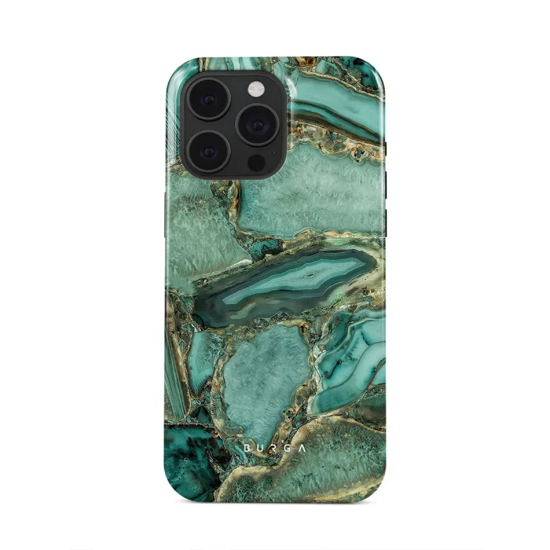 Burga iPhone 15 Pro Max Fashion Tough MagSafe Σκληρή Θήκη με MagSafe - Ubud Jungle