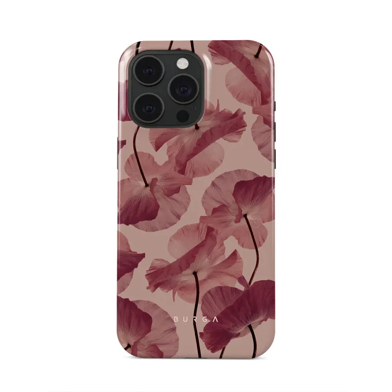 Burga iPhone 15 Pro Fashion Tough MagSafe Σκληρή Θήκη με MagSafe - Tender Kiss