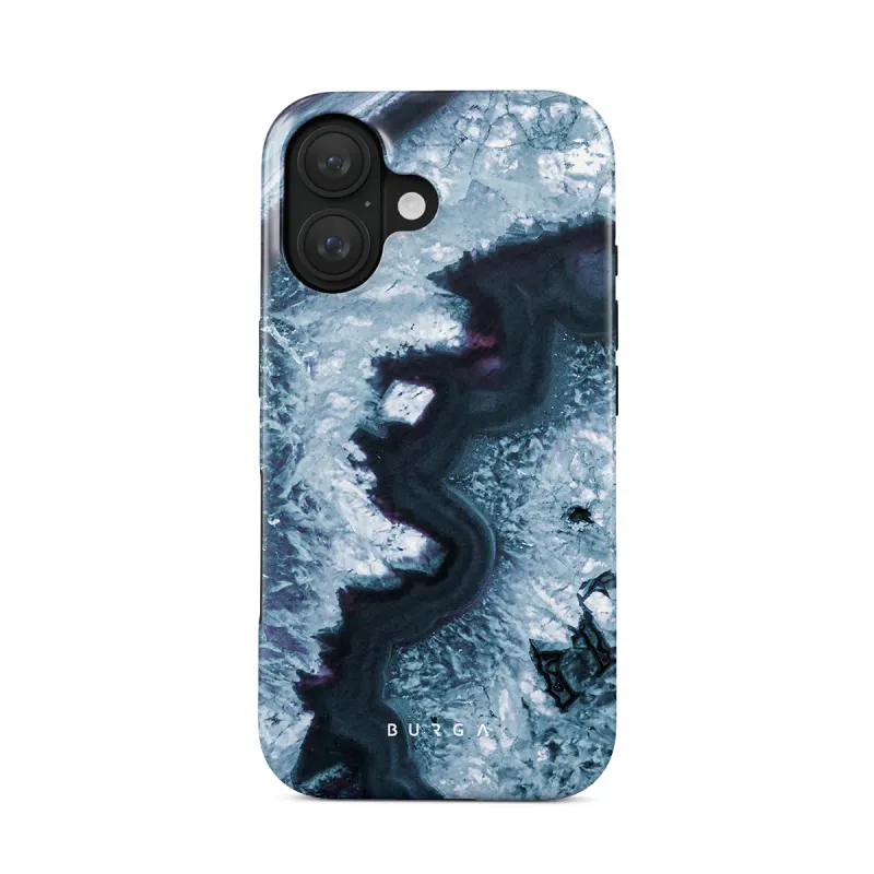 Burga iPhone 16 Plus Fashion Tough MagSafe Σκληρή Θήκη με MagSafe - Frozen Lake