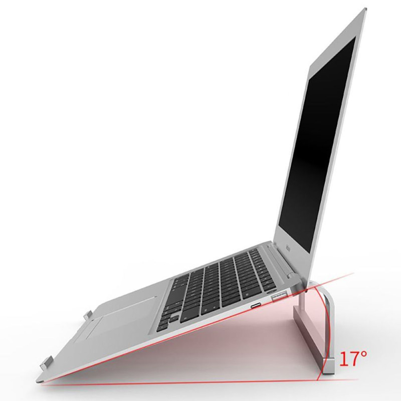 Tech-Protect ULS100 Universal Βάση Στήριξης Laptop - Silver Tech-Protect ULS100 Universal Βάση Στήριξης Laptop - Silver