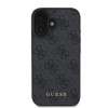 Guess iPhone 16 - 4G Classic - Σκληρή Θήκη με Επένδυση Συνθετικού Δέρματος - Black - GUHCP16SG4GFGR Guess iPhone 16 - 4G Classic - Σκληρή Θήκη με Επένδυση Συνθετικού Δέρματος - Black - GUHCP16SG4GFGR