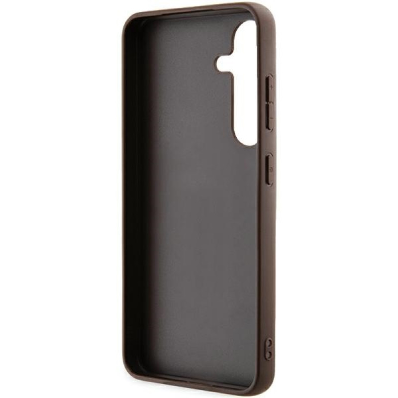 Guess Samsung Galaxy A55 5G - 4G Big Metal Logo - Θήκη με Επένδυση Συνθετικού Δέρματος - Brown - GUHCSA554GMGBR Guess Samsung Galaxy A55 5G - 4G Big Metal Logo - Θήκη με Επένδυση Συνθετικού Δέρματος - Brown - GUHCSA554GMGBR