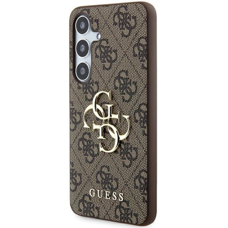 Guess Samsung Galaxy A55 5G - 4G Big Metal Logo - Θήκη με Επένδυση Συνθετικού Δέρματος - Brown - GUHCSA554GMGBR Guess Samsung Galaxy A55 5G - 4G Big Metal Logo - Θήκη με Επένδυση Συνθετικού Δέρματος - Brown - GUHCSA554GMGBR