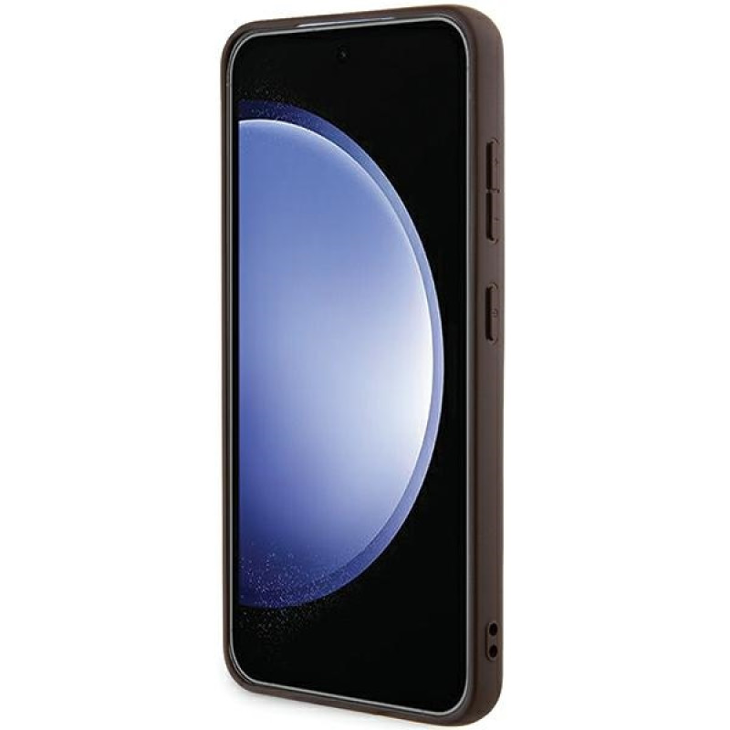 Guess Samsung Galaxy A55 5G - 4G Big Metal Logo - Θήκη με Επένδυση Συνθετικού Δέρματος - Brown - GUHCSA554GMGBR Guess Samsung Galaxy A55 5G - 4G Big Metal Logo - Θήκη με Επένδυση Συνθετικού Δέρματος - Brown - GUHCSA554GMGBR