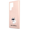 Karl Lagerfeld Samsung Galaxy S24 Ultra - Silicone Choupette - Θήκη Σιλικόνης - Pink - KLHCS24LSNCHBCP