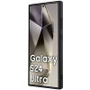 Guess Samsung Galaxy S24 Ultra - Rhinestone Triangle - Σκληρή Θήκη με Πλαίσιο Σιλικόνης - Gold - GUHCS24LHDGPPD