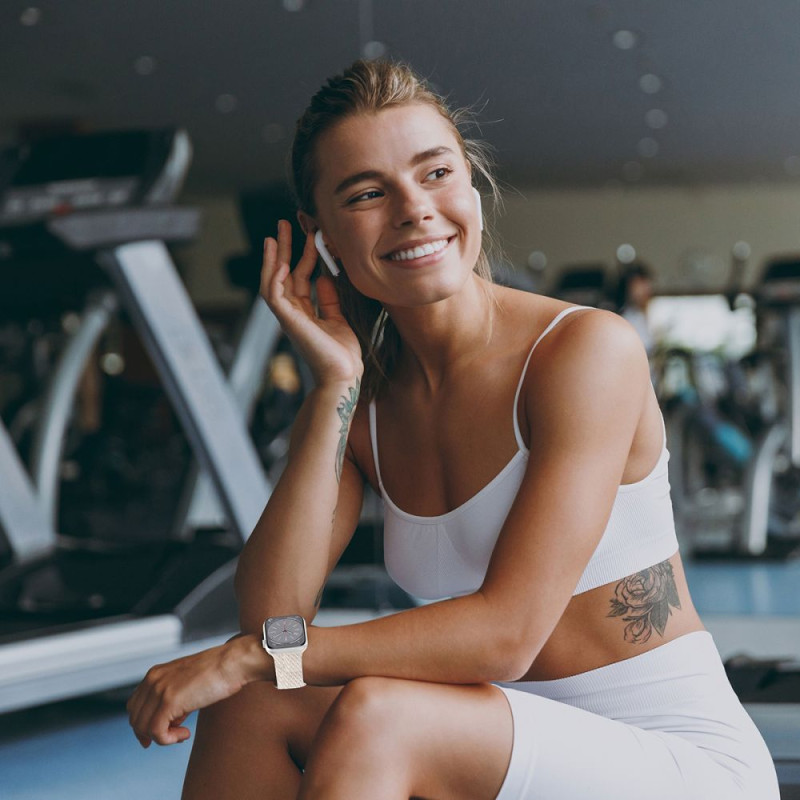 Tech-Protect Λουράκι Apple Watch 4 / 5 / 6 / 7 / 8 / 9 / 10 / SE / ULTRA 1 / ULTRA 2 - 44 / 45 / 46 / 49 mm NylonMag - Starlight Tech-Protect Λουράκι Apple Watch 4 / 5 / 6 / 7 / 8 / 9 / 10 / SE / ULTRA 1 / ULTRA 2 - 44 / 45 / 46 / 49 mm NylonMag - Starlight