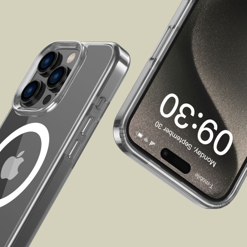 Tech-Protect iPhone 16 Pro Flexair Hybrid MagSafe Σκληρή Θήκη με Πλαίσιο Σιλικόνης και MagSafe - Διάφανη Tech-Protect iPhone 16 Pro Flexair Hybrid MagSafe Σκληρή Θήκη με Πλαίσιο Σιλικόνης και MagSafe - Διάφανη