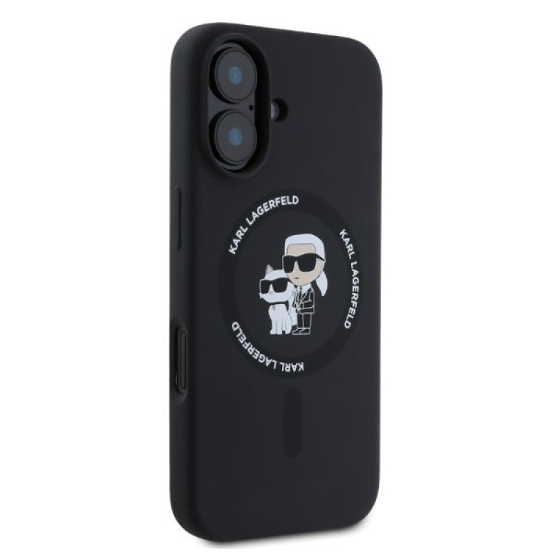 Karl Lagerfeld iPhone 16 - Silicone KC Heads Ring MagSafe - Θήκη Σιλικόνης με MagSafe - Pink - KLHMP16SSCMKCRHK Karl Lagerfeld iPhone 16 - Silicone KC Heads Ring MagSafe - Θήκη Σιλικόνης με MagSafe - Pink - KLHMP16SSCMKCRHK