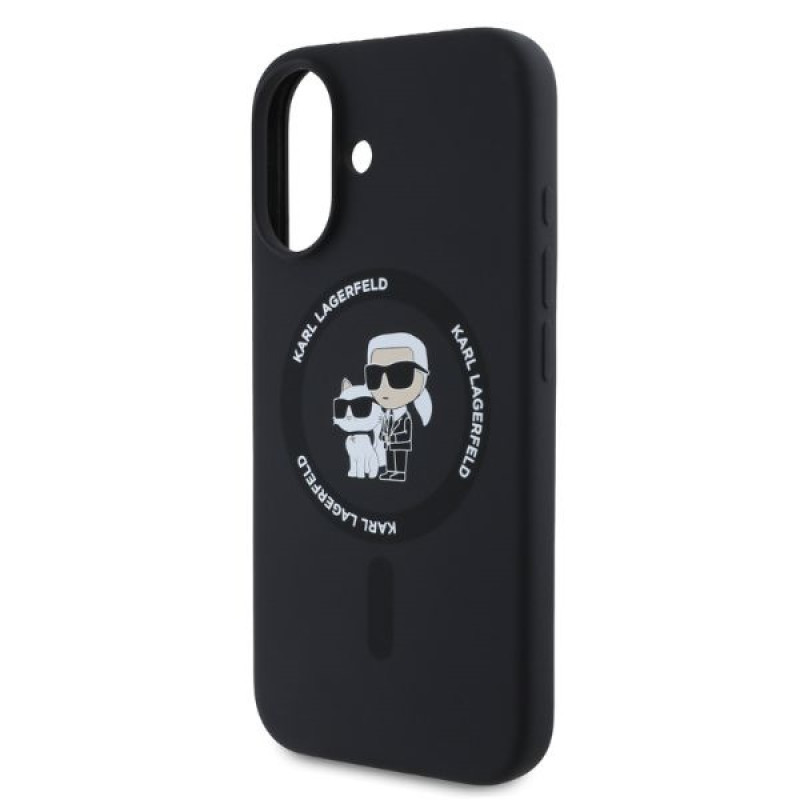 Karl Lagerfeld iPhone 16 - Silicone KC Heads Ring MagSafe - Θήκη Σιλικόνης με MagSafe - Pink - KLHMP16SSCMKCRHK Karl Lagerfeld iPhone 16 - Silicone KC Heads Ring MagSafe - Θήκη Σιλικόνης με MagSafe - Pink - KLHMP16SSCMKCRHK