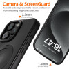 Tech-Protect iPhone 16 Pro Max MagRing - Σκληρή MagSafe Θήκη με Περιστρεφόμενο Δαχτυλίδι Συγκράτησης / Stand - Matte Black / Ημιδιάφανη Tech-Protect iPhone 16 Pro Max MagRing - Σκληρή MagSafe Θήκη με Περιστρεφόμενο Δαχτυλίδι Συγκράτησης / Stand - Matte Black / Ημιδιάφανη